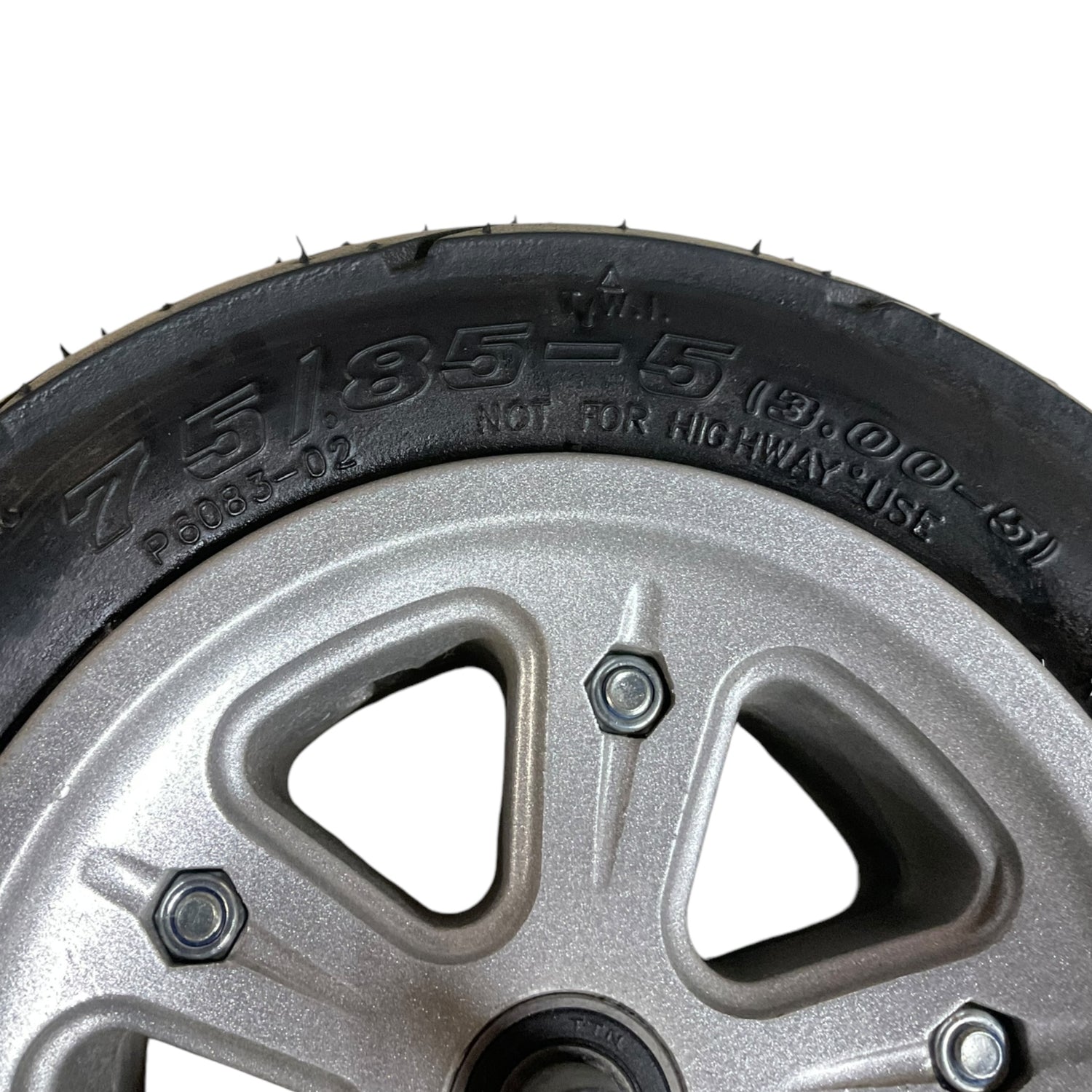 Set of Rear Caster Wheels for Drive Medical Trident HD Power Chairs | 10 x 3 | Flat-Free