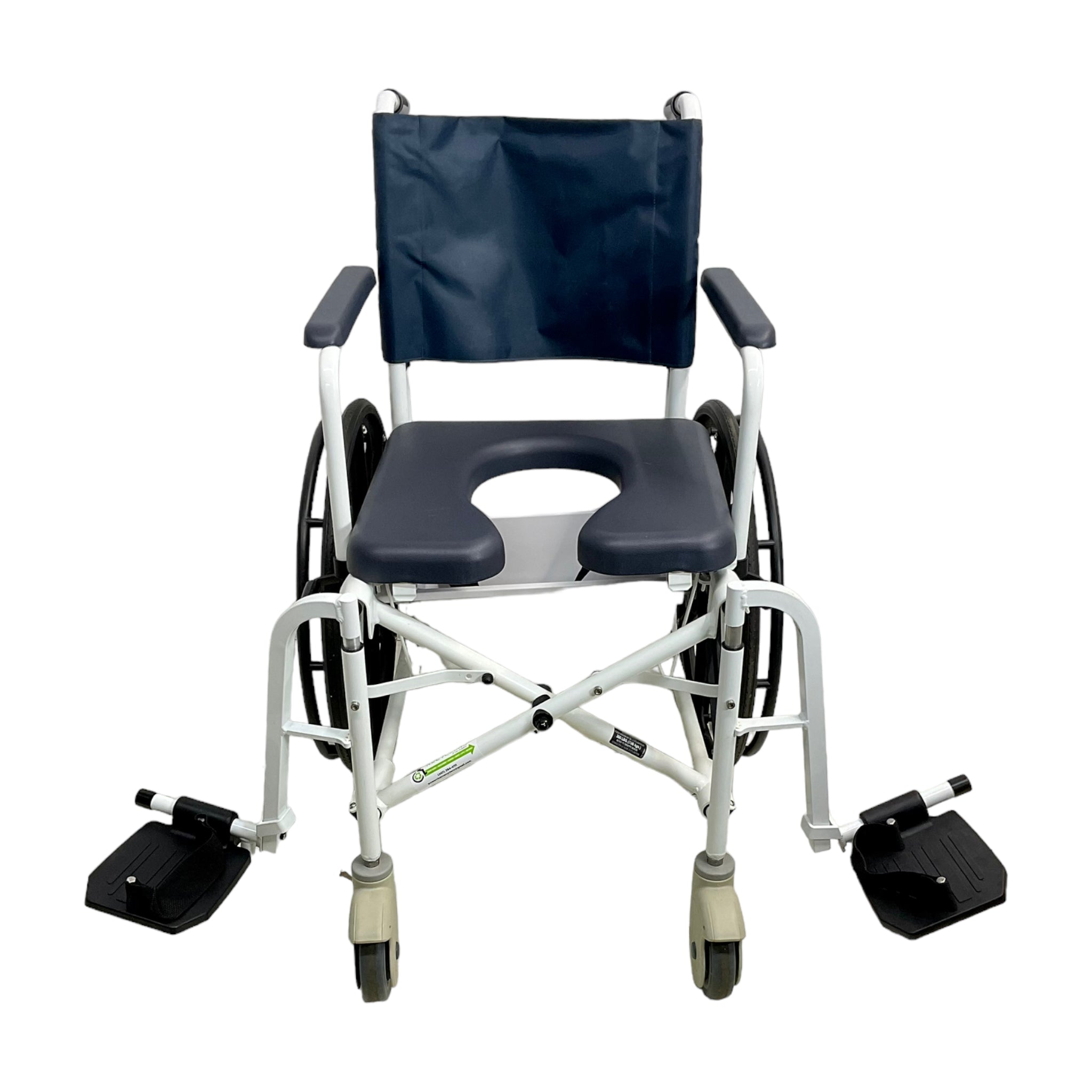 Invacare Mariner Rehab Roll-In Shower Chair Commode | 18 x 18 inch Seat ...