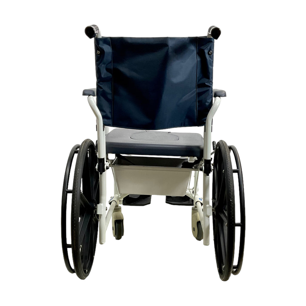 Back view of Invacare Mariner Rehab Shower Chair