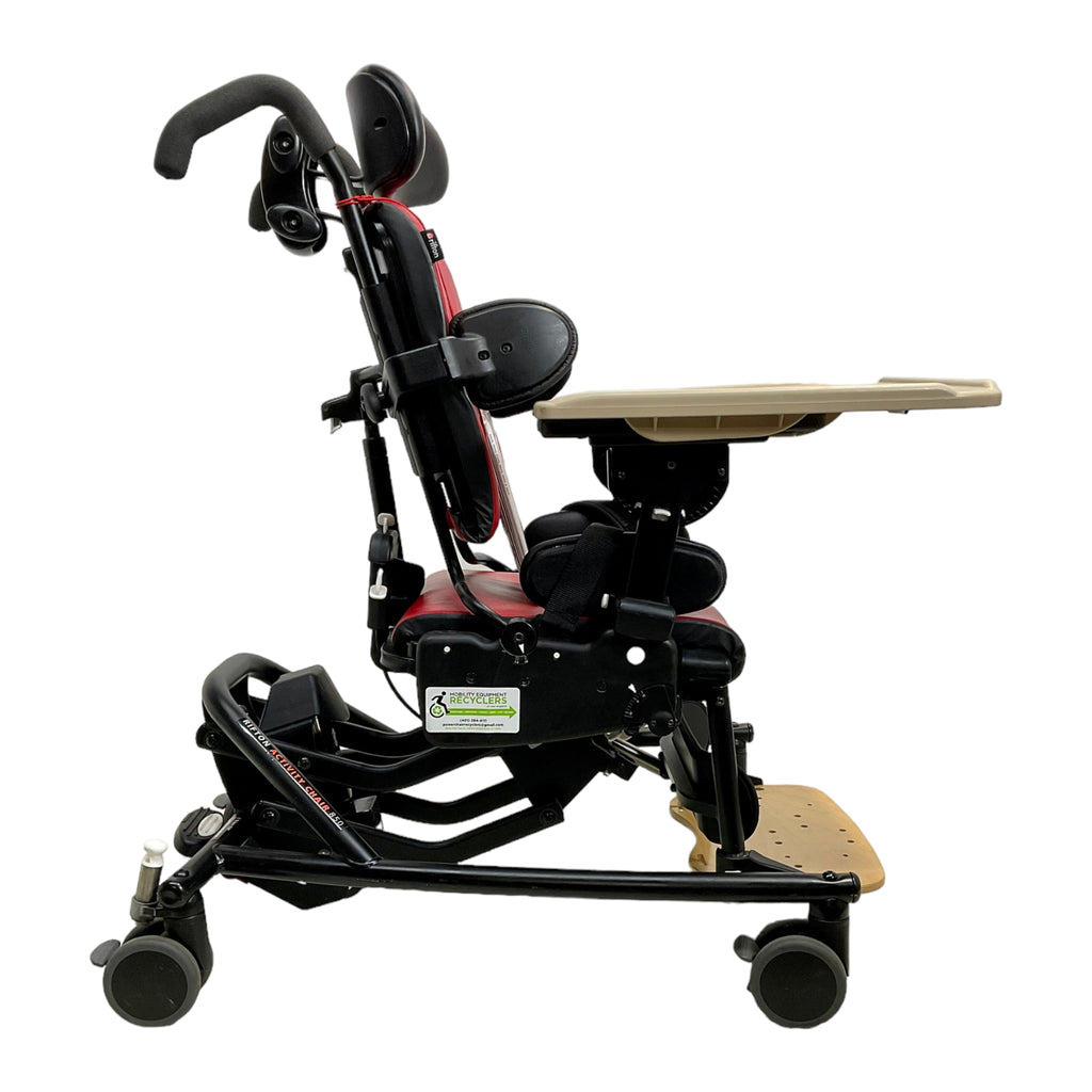 Right profile view of Rifton 850 Hi-Low Activity Chair