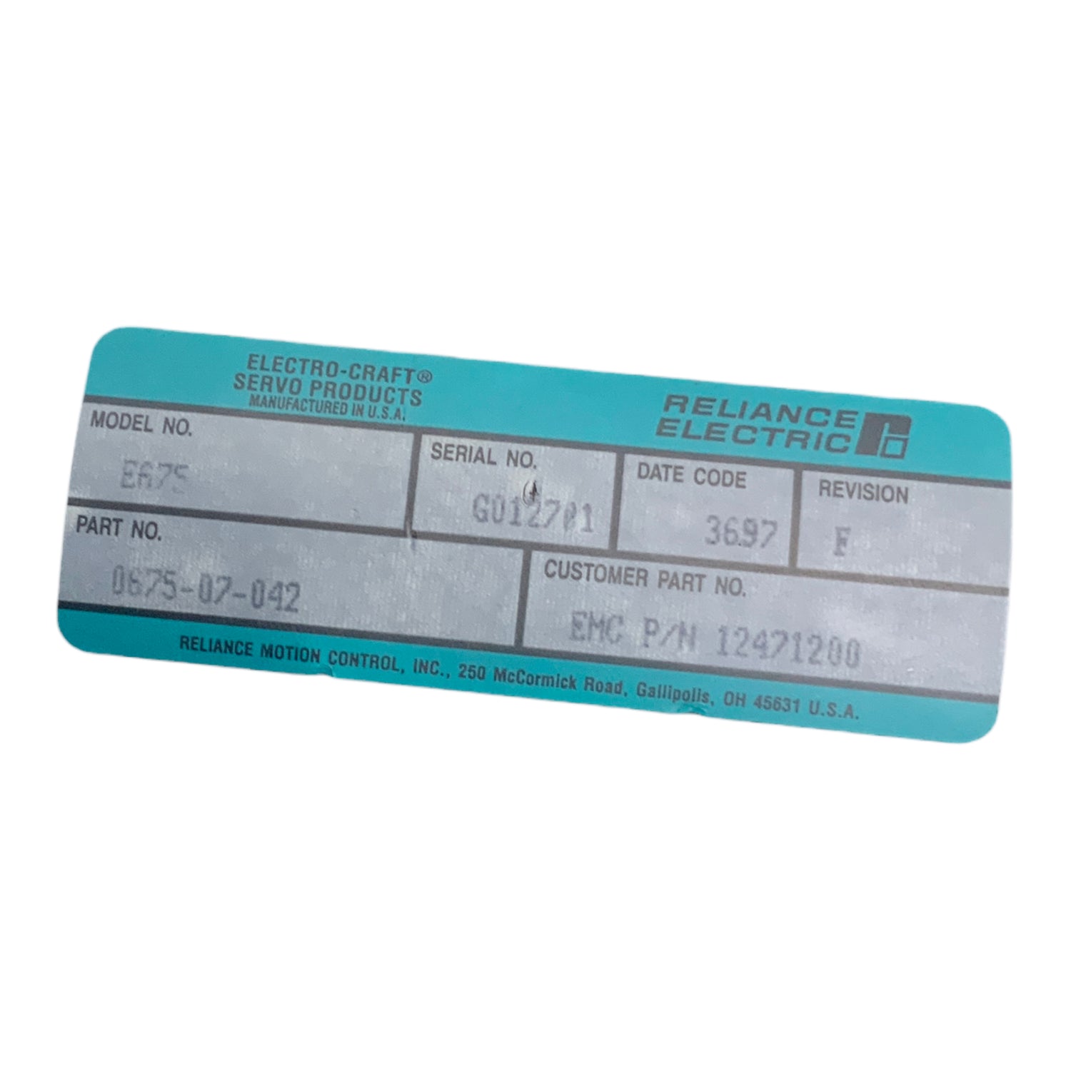 Transaxle Motor Assembly for Rascal 200 Mobility Scooter | 12471200