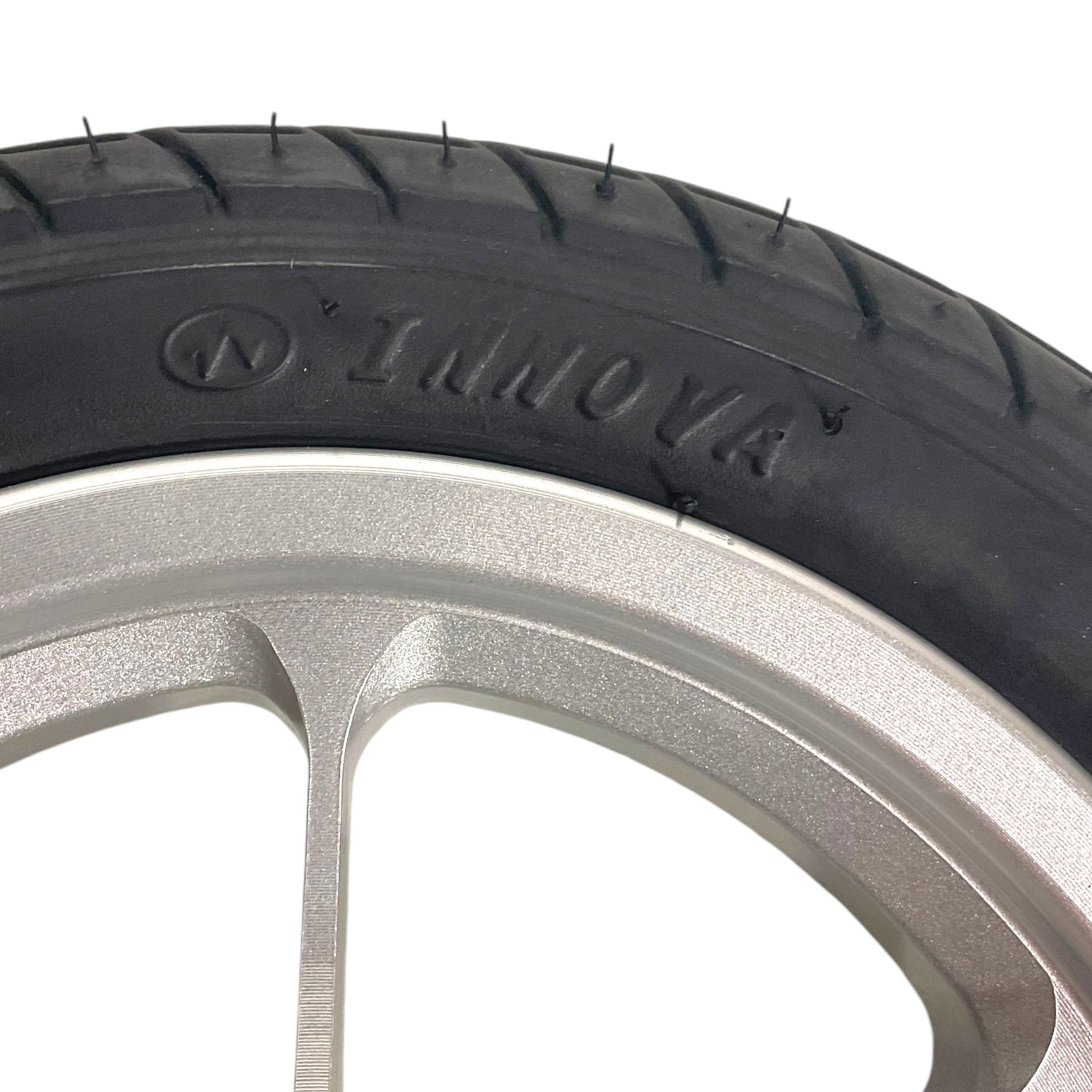 Set of Drive Wheels with Rims for Pride Mobility Jazzy Passport Power Chairs | 12 x 2 in | Pneumatic Air-Filled Tires