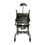 Raz Designs RAZ-AT Roll-In Shower Chair | 17 x 18 in Seat | Attendant Tilt Capabilities