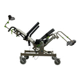 Raz Designs RAZ-AT Roll-In Shower Chair | 17 x 18 in Seat | Attendant Tilt Capabilities