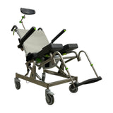Raz Designs RAZ-AT Roll-In Shower Chair | 17 x 18 in Seat | Attendant Tilt Capabilities