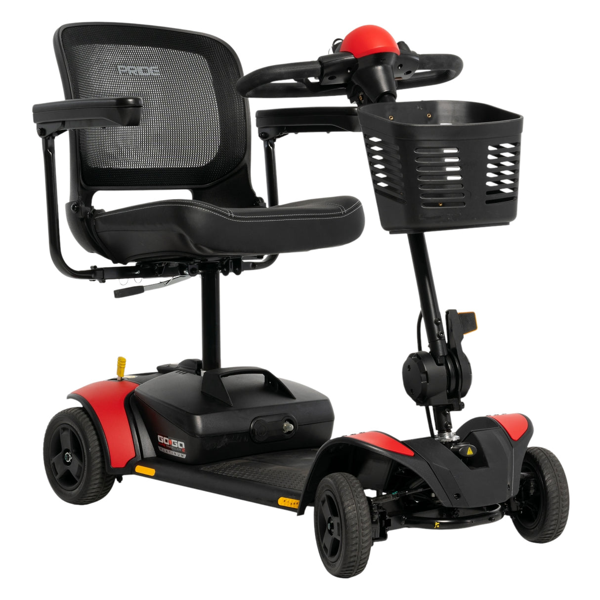 Pride Go Go Elite Traveller 2 Platinum Mobility Scooter - Red