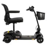 Right Side View of Black Pride Go Go Elite Traveller 2 Platinum Mobility Scooter