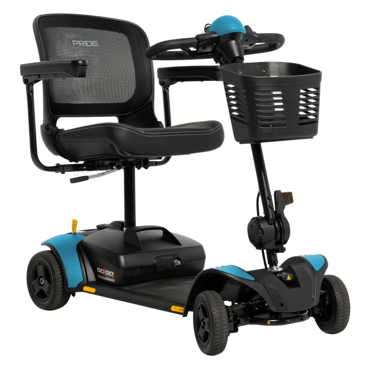 Pride Go Go Elite Traveller 2 Platinum Mobility Scooter - Robins Egg Blue