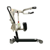Side View of Invacare ISA Compact Electric Sit-to-Stand Lift