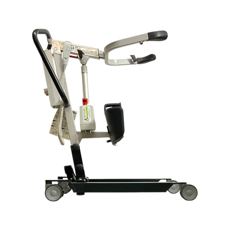 Side View of Invacare ISA Compact Electric Sit-to-Stand Lift