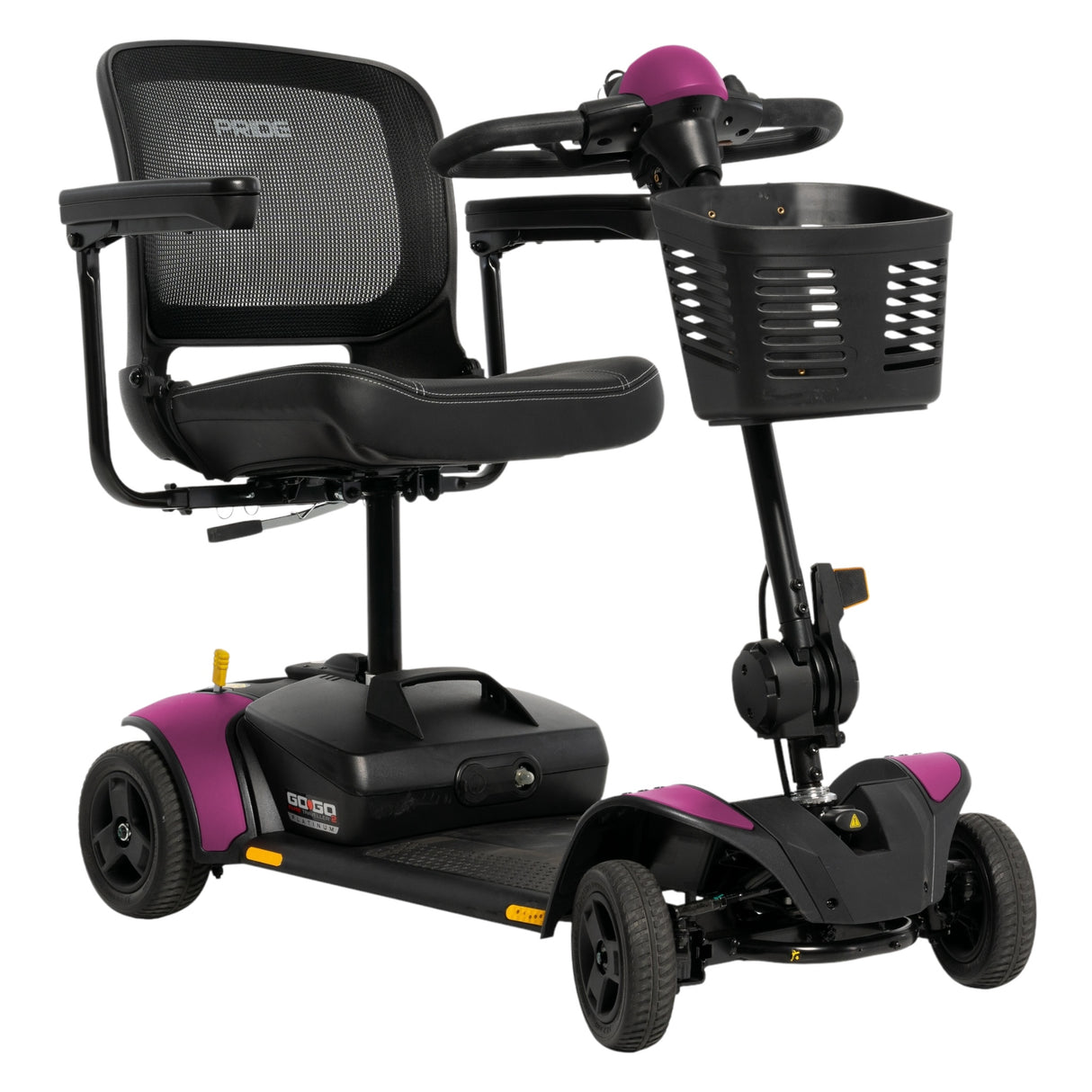 Pride Go Go Elite Traveller 2 Platinum Mobility Scooter - Sugarplum
