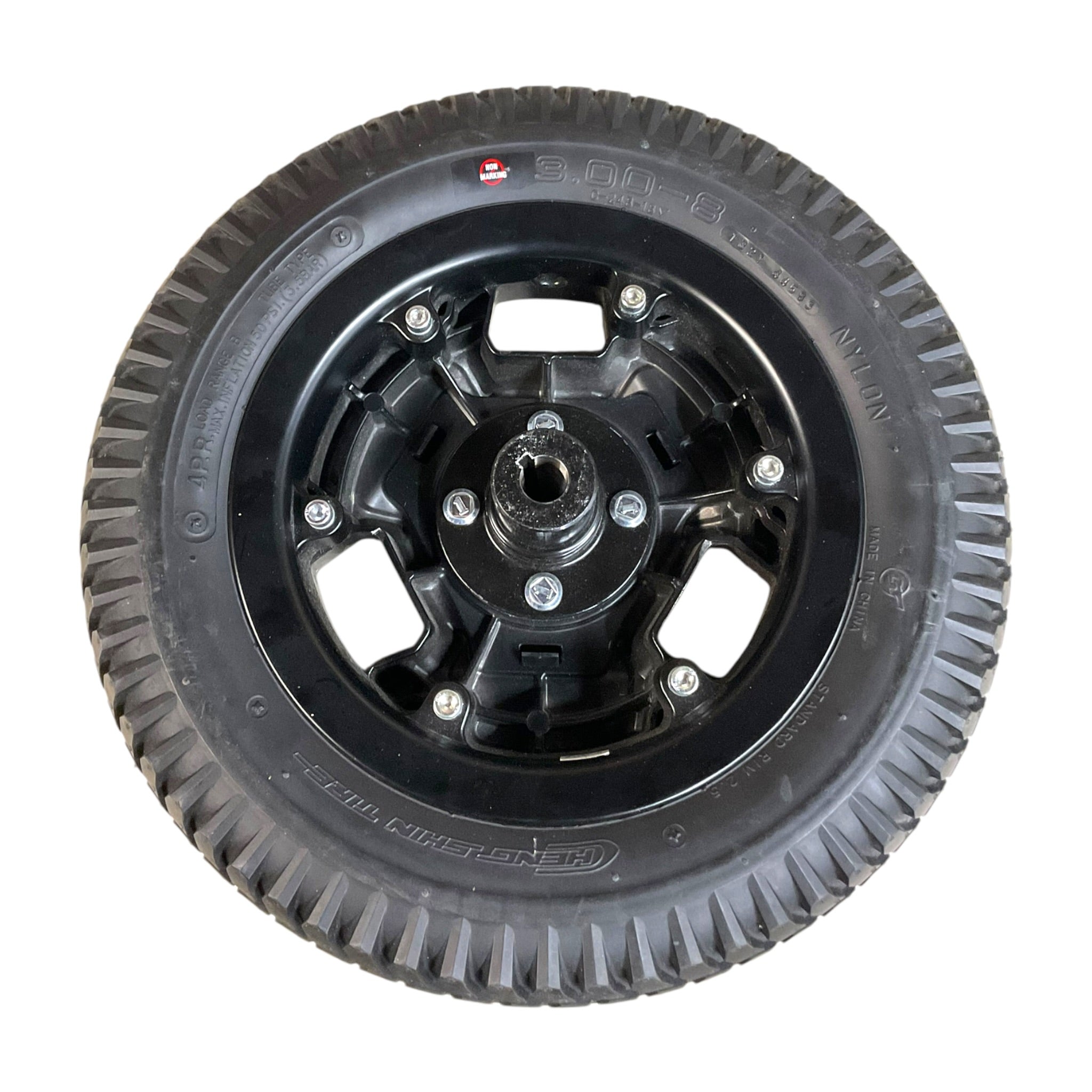 Flat-Free Drive Wheel Assembly for Rovi X3 Power Chairs | 14 x 3