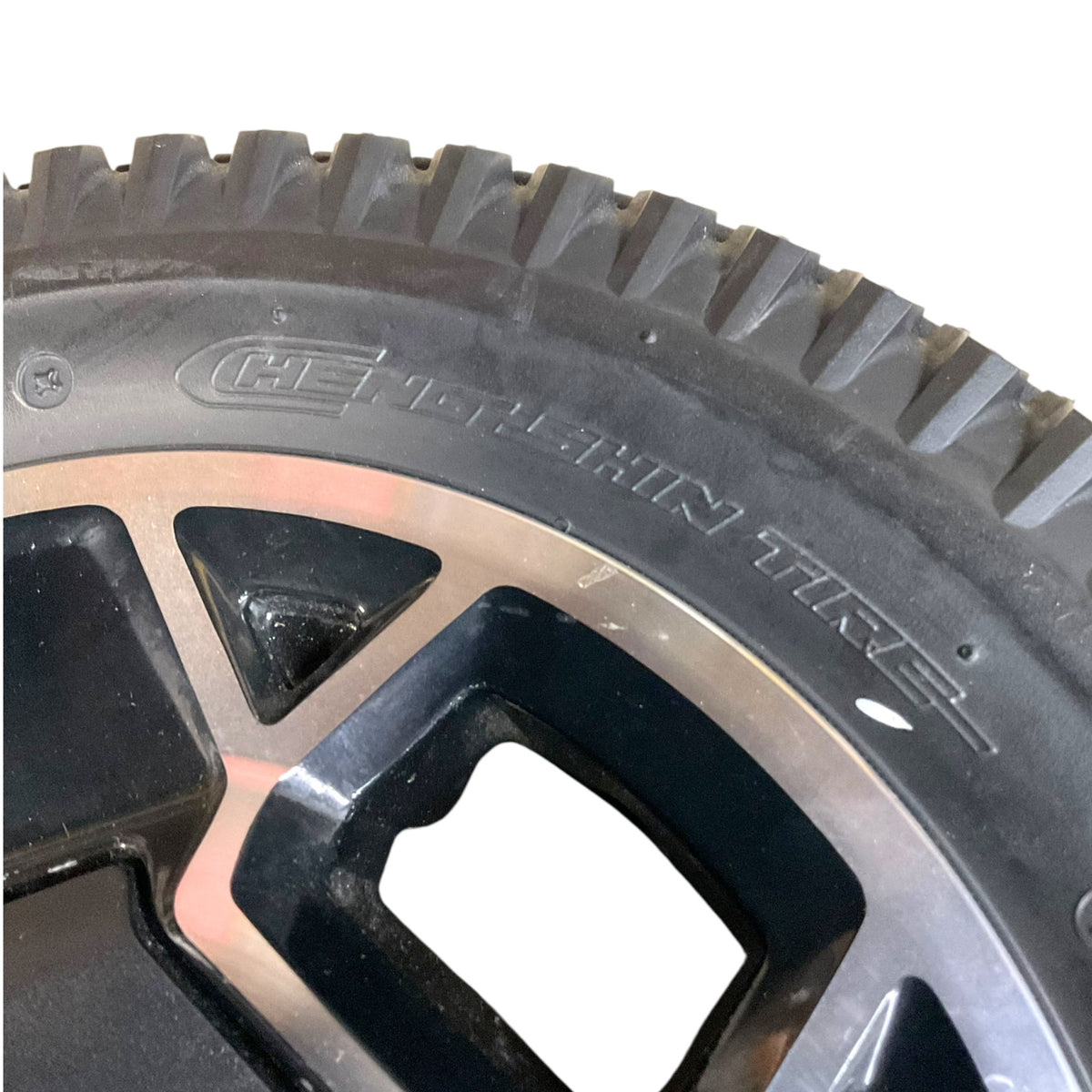 Flat-Free Drive Wheel Assembly for Rovi X3 Power Chairs | 14 x 3 inches