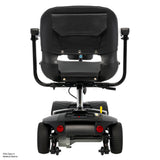 Go Go Ultra X Gen 3 shown from a rear three-quarter view against a solid white background, featuring a black padded seat, black frame, and rear wheels.