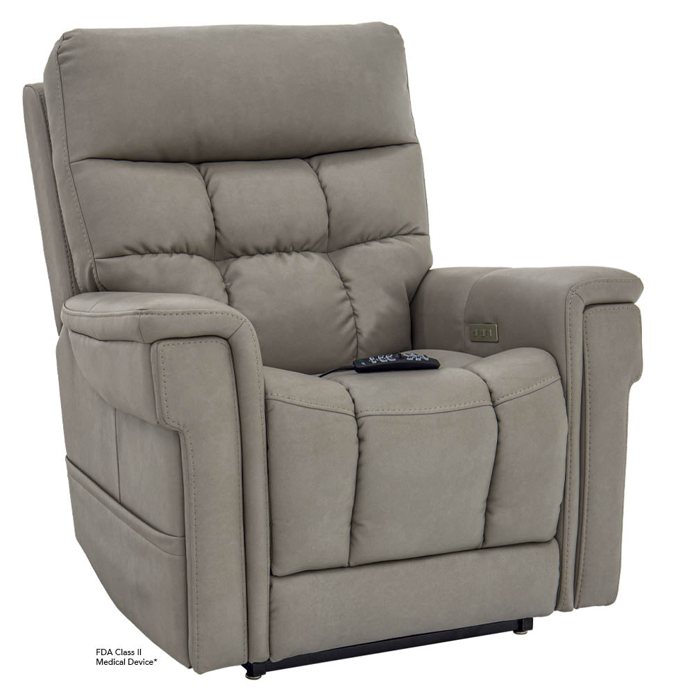 Small Pride Mobility Vivalift Ultra Lift Chair Recliner | PLR4955S | Massage, Heating, Cup Holder