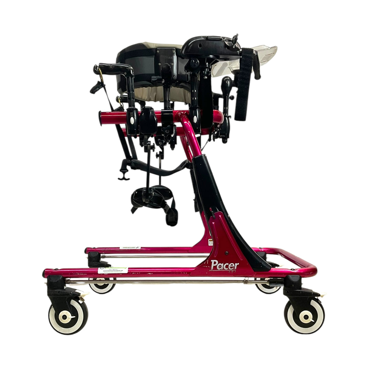 Left Side View of Rifton Pacer K503 Large Gait Trainer