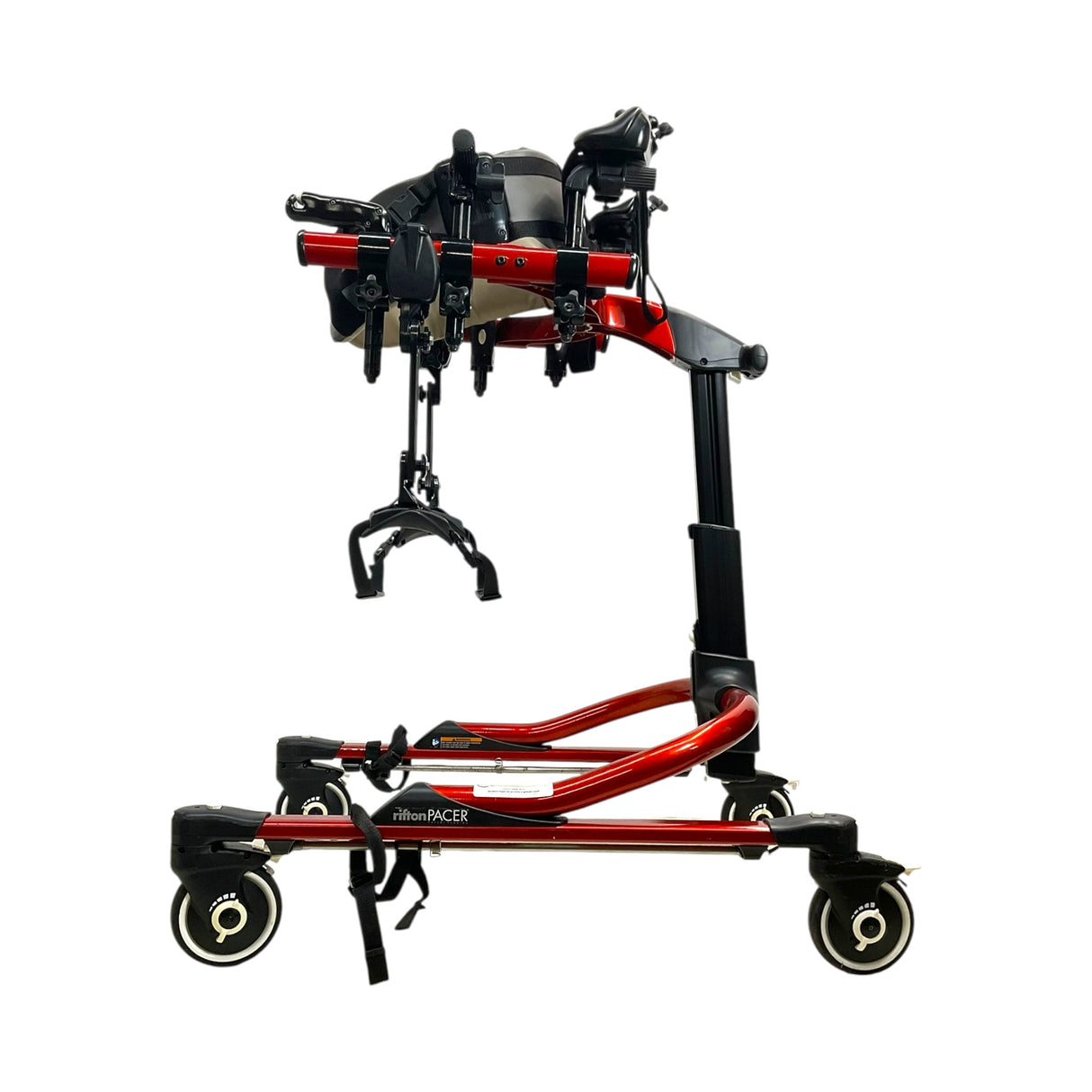 Left Side View of Rifton K640 Large Pacer Gait Trainer