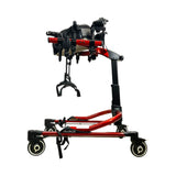 Left Side View of Rifton K640 Large Pacer Gait Trainer