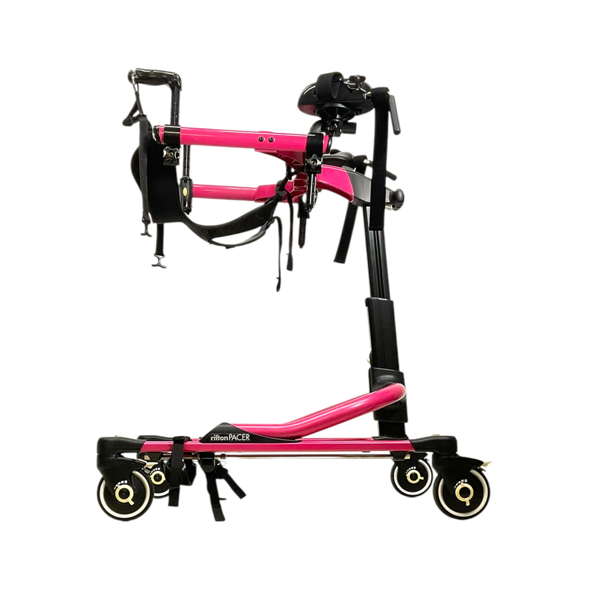 Left Side View of Rifton Pacer Large Gait Trainer & Walking Aid
