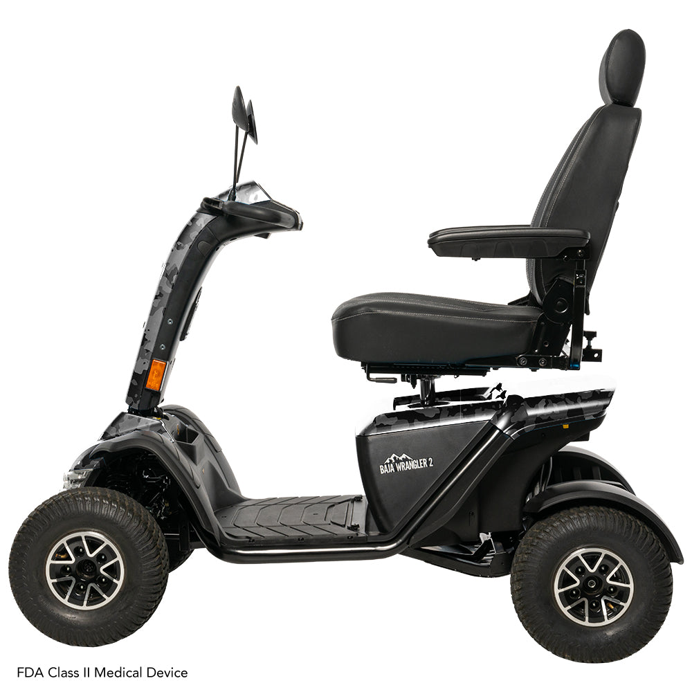 New Pride Mobility Baja Wrangler 2 Heavy Duty Mobility Scooter | Max Speed 11 MPH | 450 LBS Weight Capacity