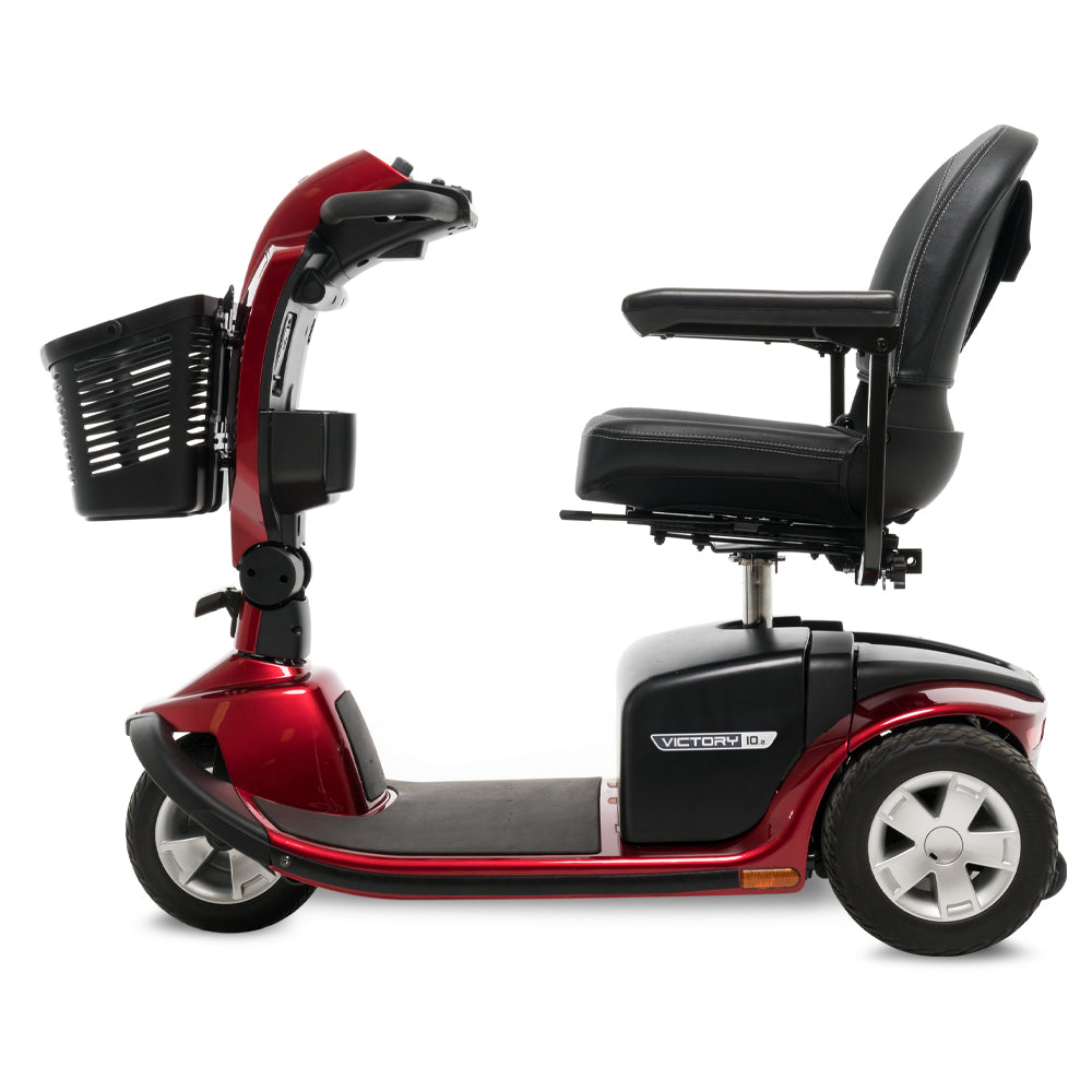 New Pride Mobility Victory 10.2 3-Wheel Mobility Scooter | Max Speed 5.2 MPH | 400 LBS Weight Capacity