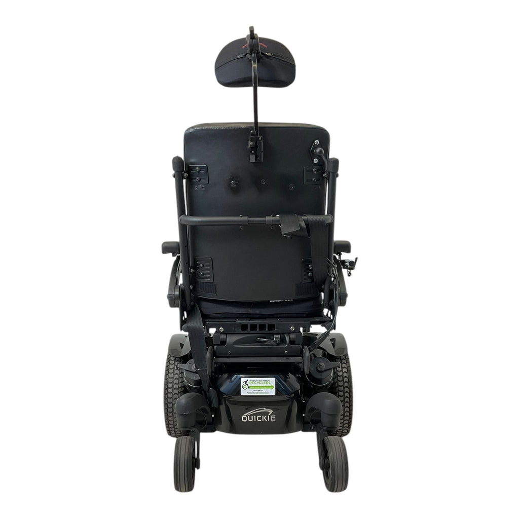 Back View of Quickie QM-710 Power Chair