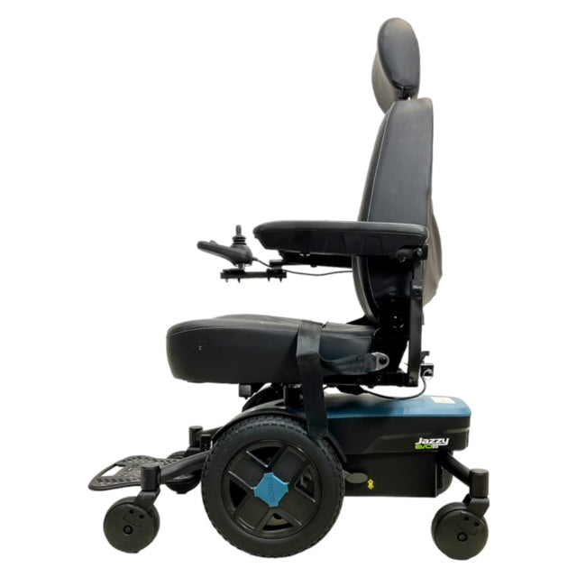 Left profile view of Pride Jazzy EVO 613 Power Chair