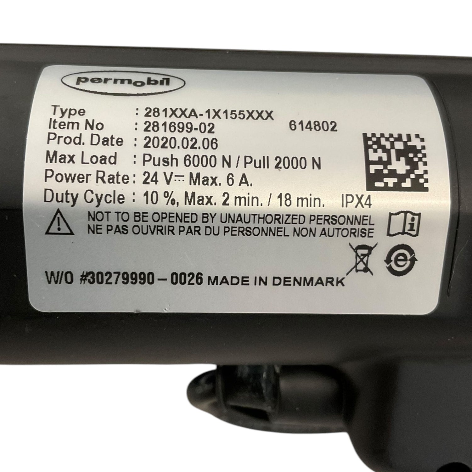permobil f3 m3 m5 f5 recline actuator info