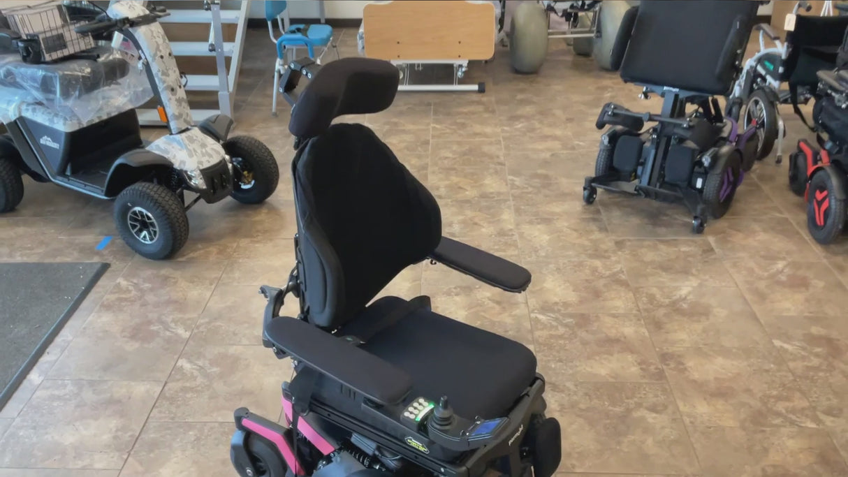 Permobil F3 Rehab Power Wheelchair | Only 32 Miles! | Seat Elevate, Tilt, Recline, & Power Legs
