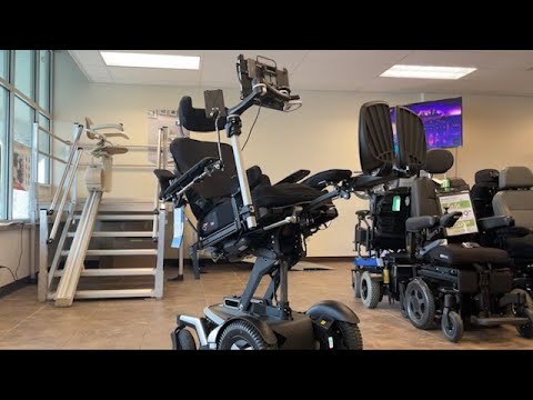 2020 Permobil F3 Rehab Power Chair | EYE-Control Ability Drive Function! | Seat Elevate, Tilt, Recline, Power Legs | Only 6 Miles!