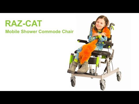 Overview Video for Raz Designs RAZ-CAT Pediatric Shower Chair