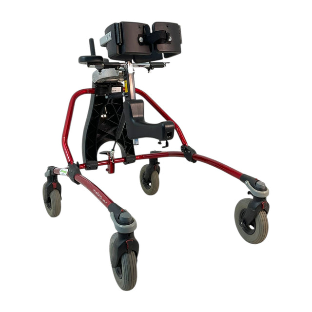 R82 Mustang Pediatric Gait Trainer & Anterior Walker | Angle-Adjustable Center Bar | Lightweight Frame
