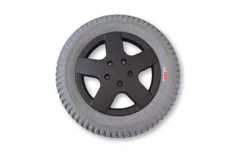 Primo PowerTrax Drive Wheel Assembly for Invacare FDX & TDX Power Wheelchairs | 14" x 3" | Flat-Free | 1167685