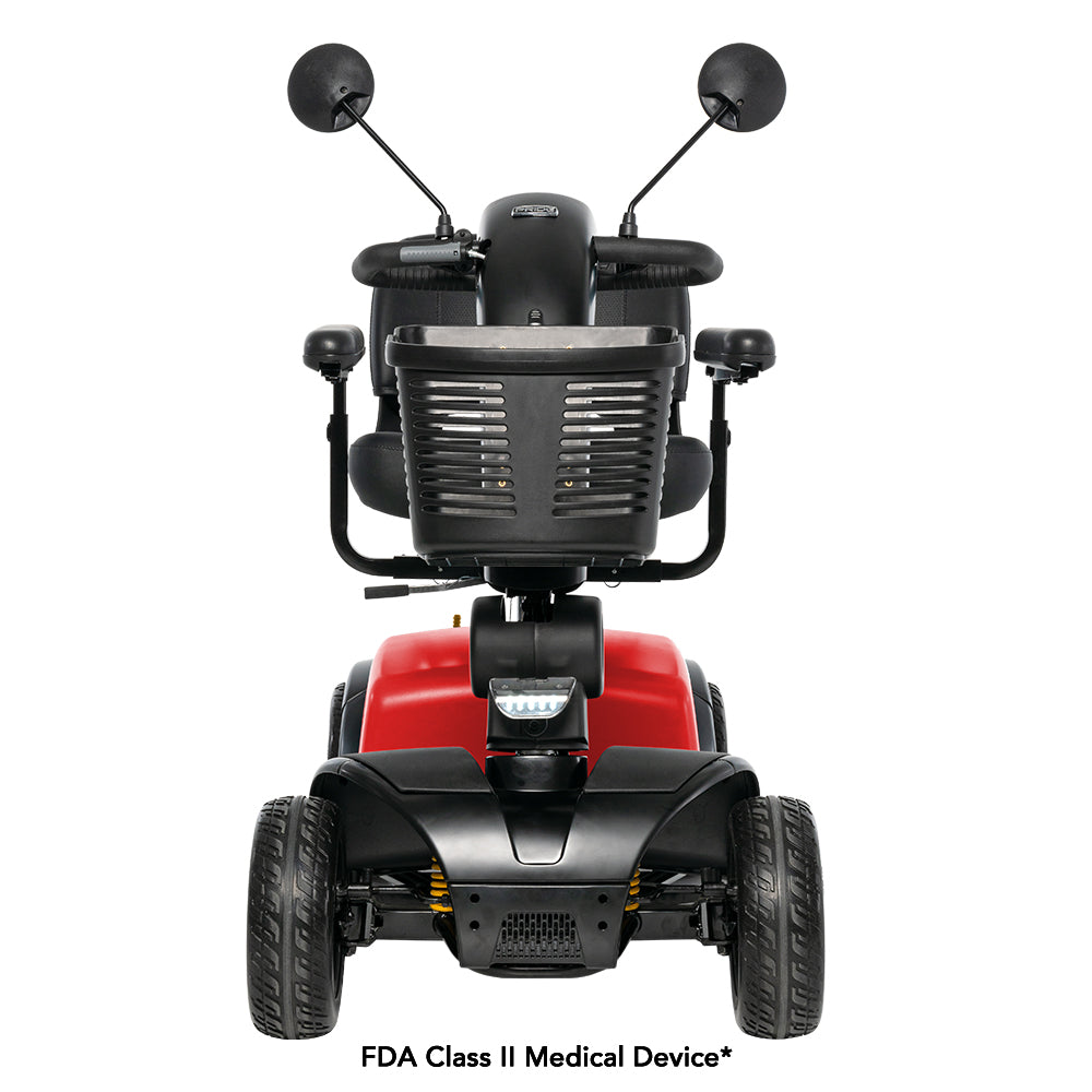 New Pride Mobility Victory Platinum 4-Wheel Full-Size Scooter | 400 LBS Capacity | EZ Turn Technology