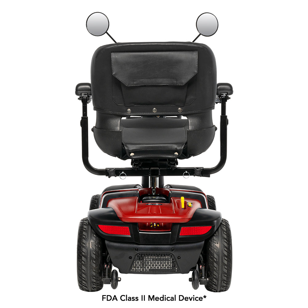 New Pride Mobility Victory Platinum 4-Wheel Full-Size Scooter | 400 LBS Capacity | EZ Turn Technology