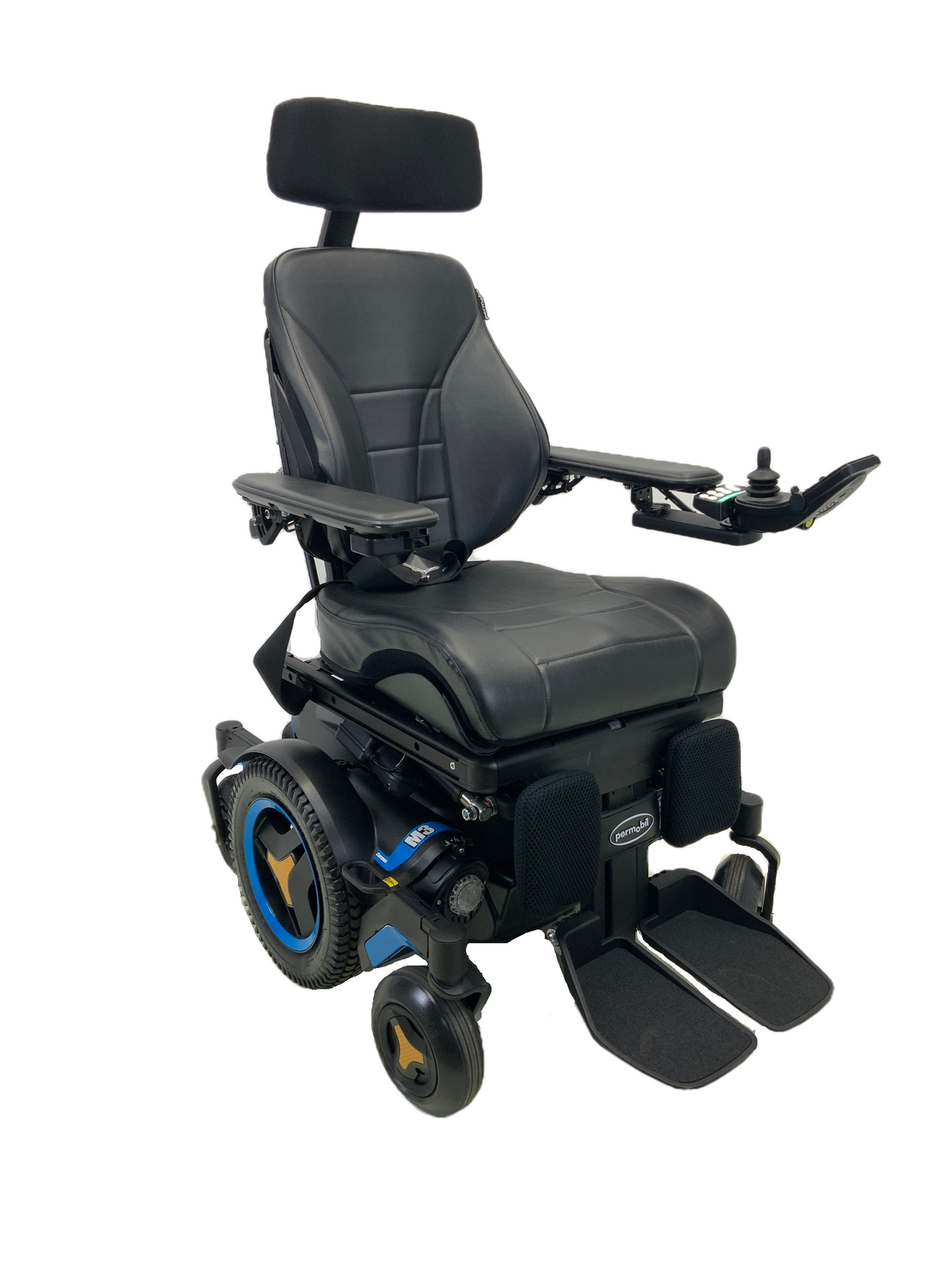 2017 Permobil M3 Corpus Power Chair | 19" x 19" Seat | Tilt, Recline, Power Legs | Only 1.8 Miles!-Mobility Equipment for Less
