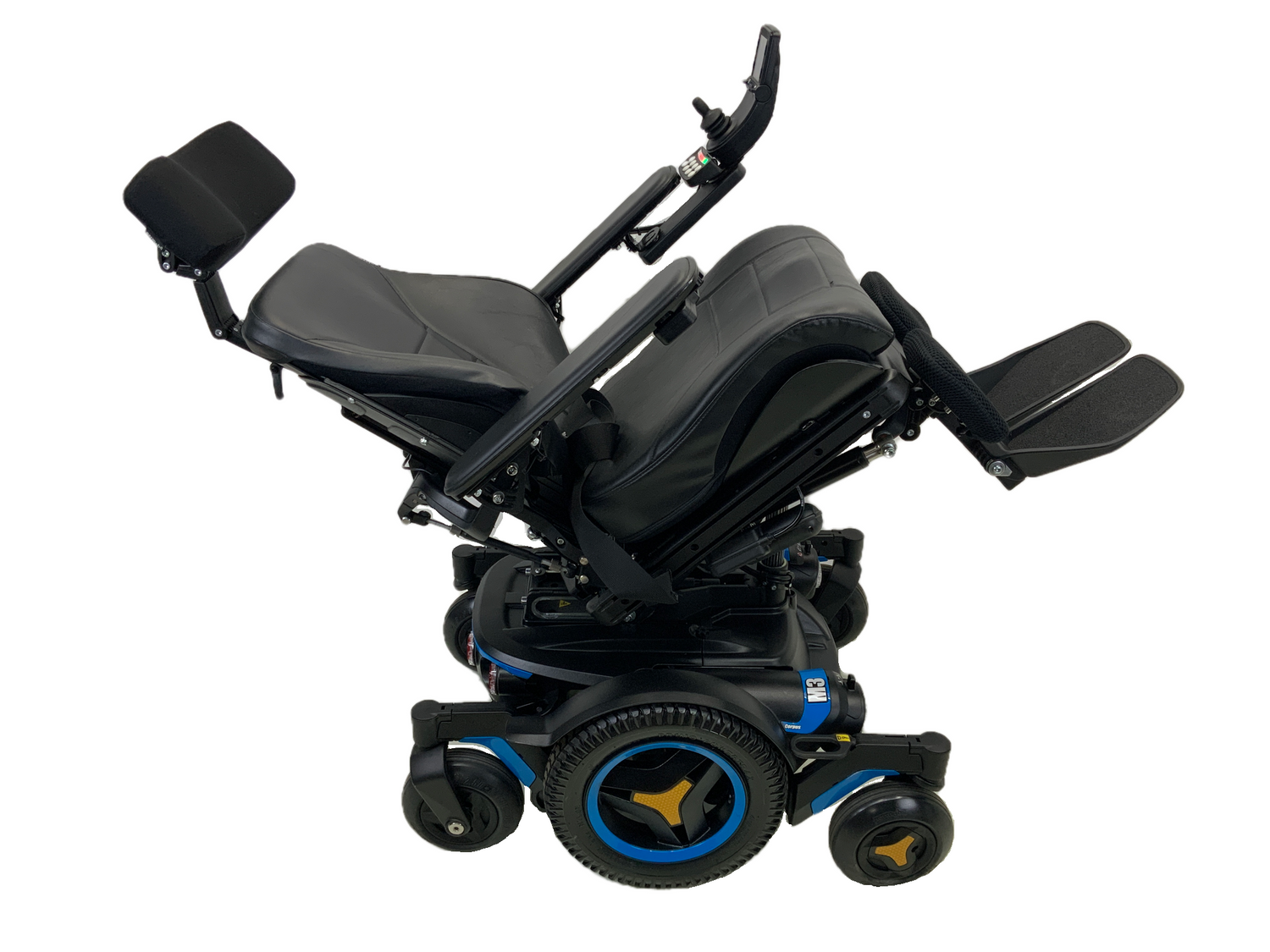 2017 Permobil M3 Corpus Power Chair | 19" x 19" Seat | Tilt, Recline, Power Legs | Only 1.8 Miles!-Mobility Equipment for Less