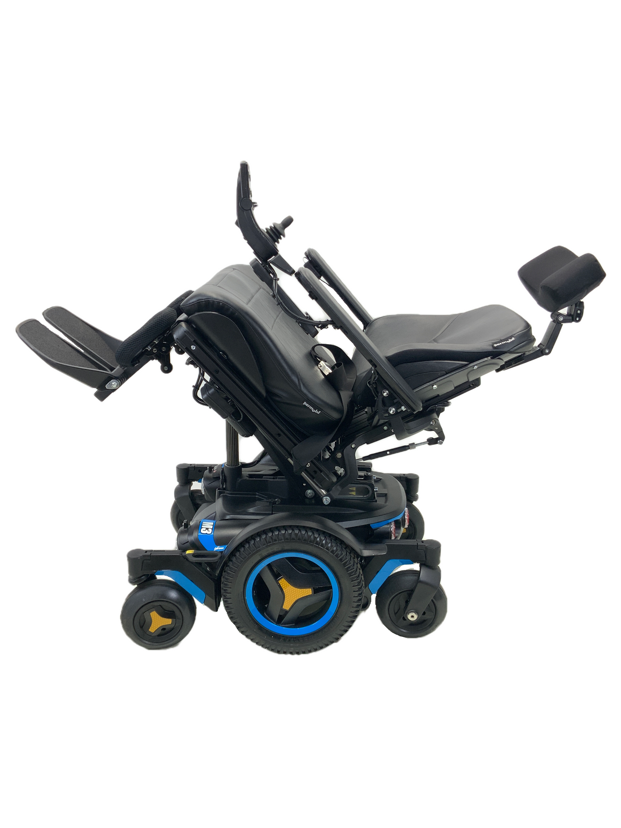 2017 Permobil M3 Corpus Power Chair | 19" x 19" Seat | Tilt, Recline, Power Legs | Only 1.8 Miles!-Mobility Equipment for Less