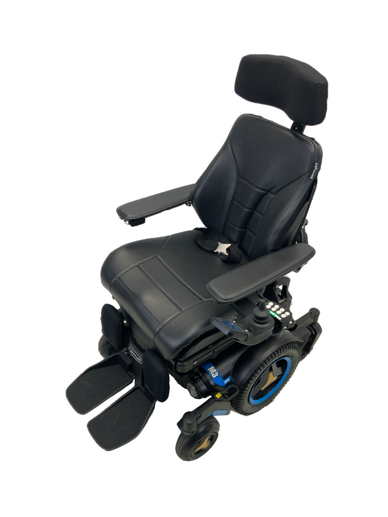 2017 Permobil M3 Corpus Power Chair | 19" x 19" Seat | Tilt, Recline, Power Legs | Only 1.8 Miles!-Mobility Equipment for Less