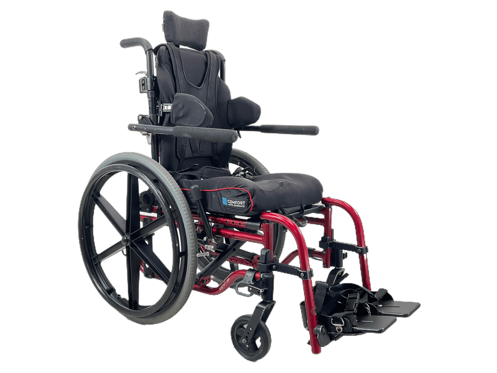 Sunrise Medical Quickie Zippie GS Folding Manual Wheelchair | 15" x 16" Seat | Transit Kit, Fold Down Backrest