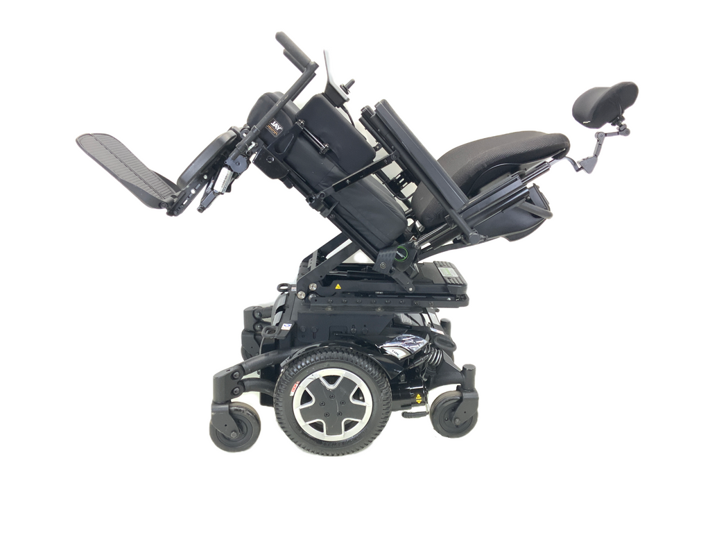 2018 Invacare TDX SP 2 Power Chair | 18" x 21" Seat | Seat Elevate, Tilt, Recline, Power Legs-Mobility Equipment for Less