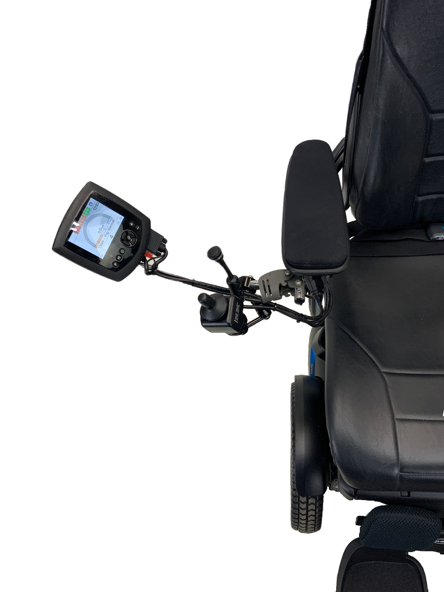 2018 Permobil F3 Corpus Power Chair | 19" x 20" Seat | Tilt, Recline, Power Legs, Seat Elevate | Only 0.9 Miles! | Compact Joystick With Display-Mobility Equipment for Less