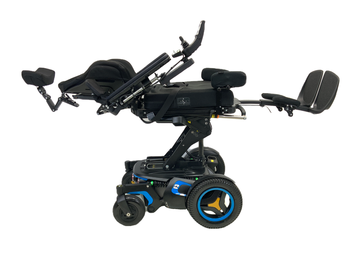 2018 Permobil F3 Corpus Power Wheelchair with Seat Elevate, Tilt, Recline & Power Legs | 18" x 20" | Only 37 Miles!!-Mobility Equipment for Less