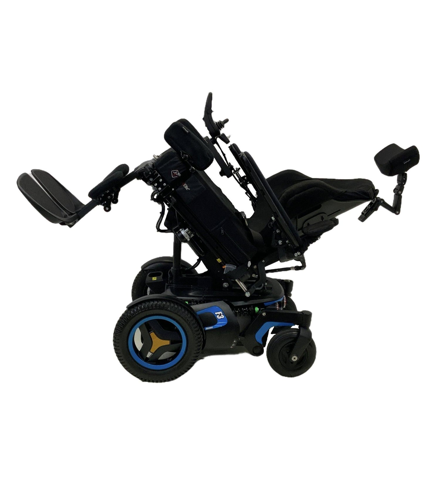 2018 Permobil F3 Corpus Power Wheelchair with Seat Elevate, Tilt, Recline & Power Legs | 18" x 20" | Only 37 Miles!!-Mobility Equipment for Less