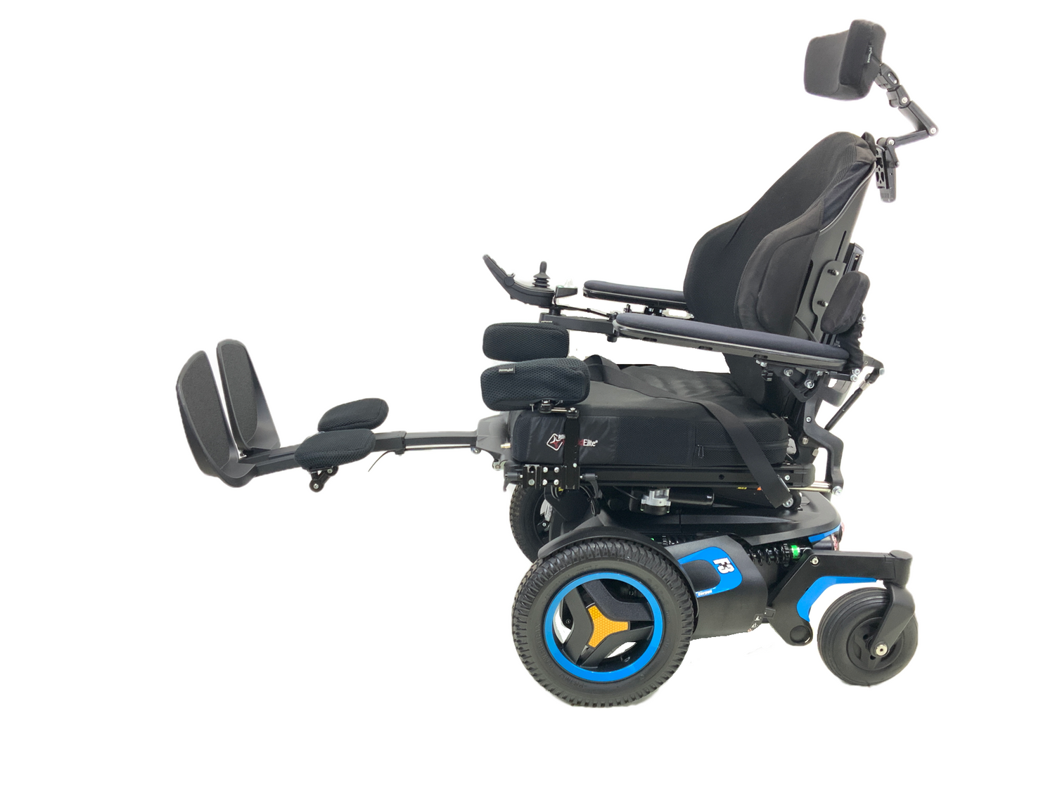 2018 Permobil F3 Corpus Power Wheelchair with Seat Elevate, Tilt, Recline & Power Legs | 18" x 20" | Only 37 Miles!!-Mobility Equipment for Less
