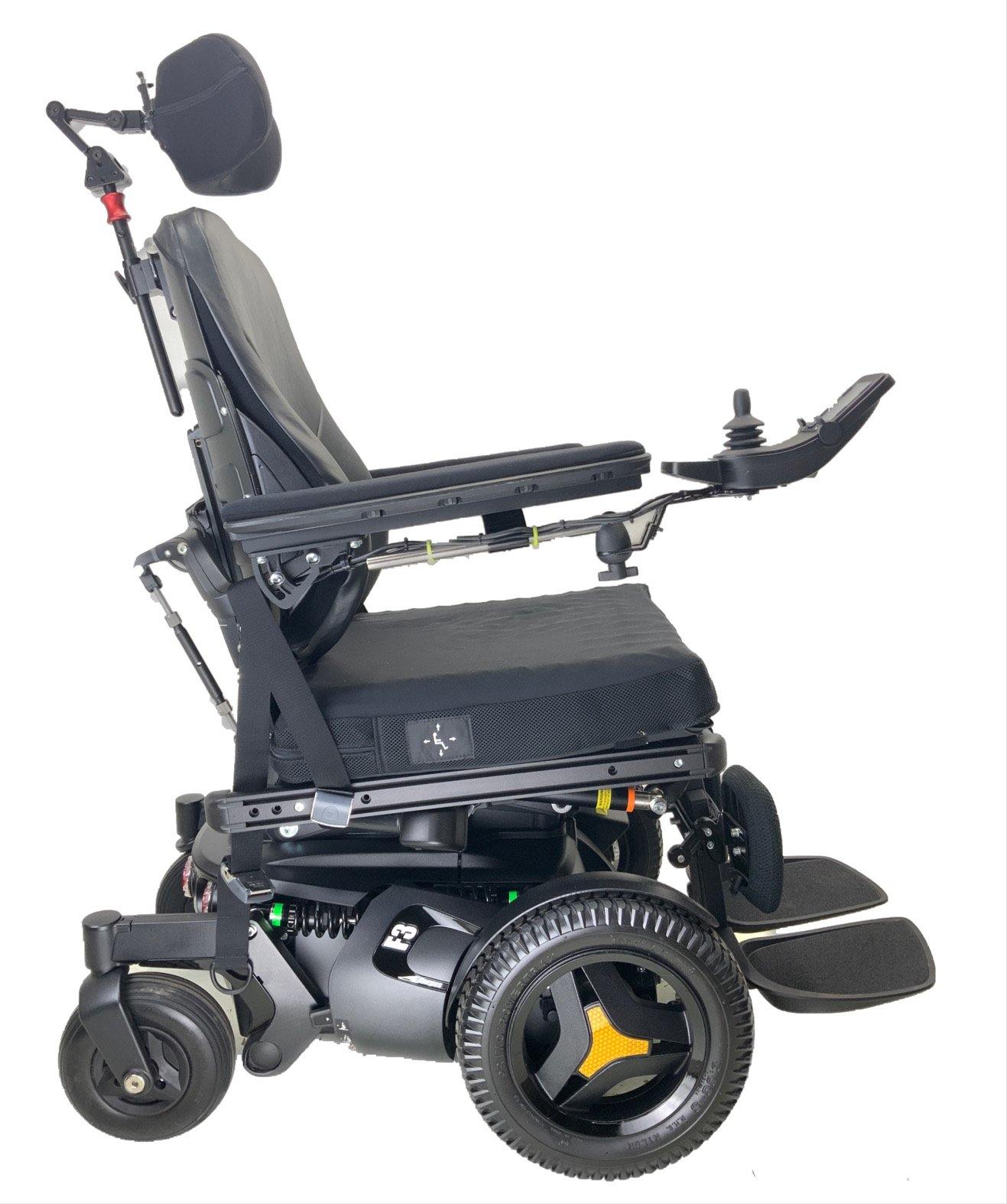 2018 Permobil F3 Corpus Rehab Power Chair | Tilt, Recline, Power Legs | 21" x 19" Seat | Only .6 Miles!-Mobility Equipment for Less