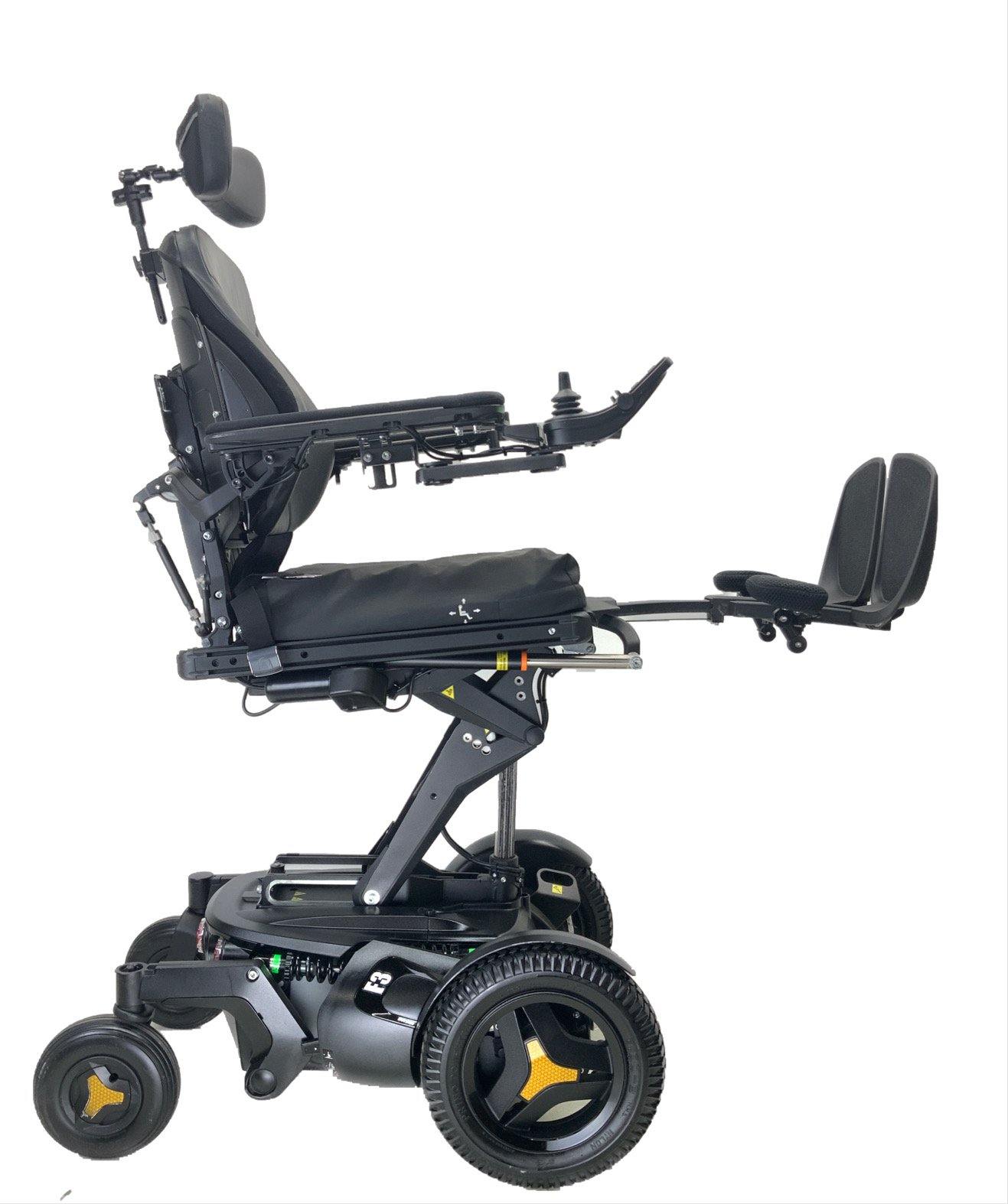 2018 Permobil F3 Corpus Rehab Power Chair | Tilt, Recline, Power Legs, Seat Elevate | 17" x 20" Seat-Mobility Equipment for Less