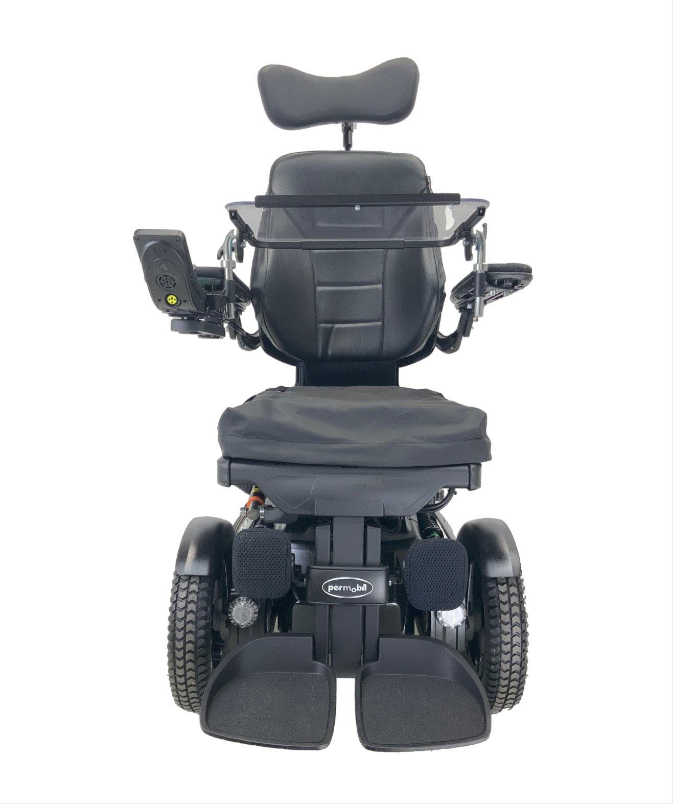 2018 Permobil F3 Corpus Rehab Power Chair | Tilt, Recline, Power Legs, Seat Elevate | 17" x 20" Seat-Mobility Equipment for Less