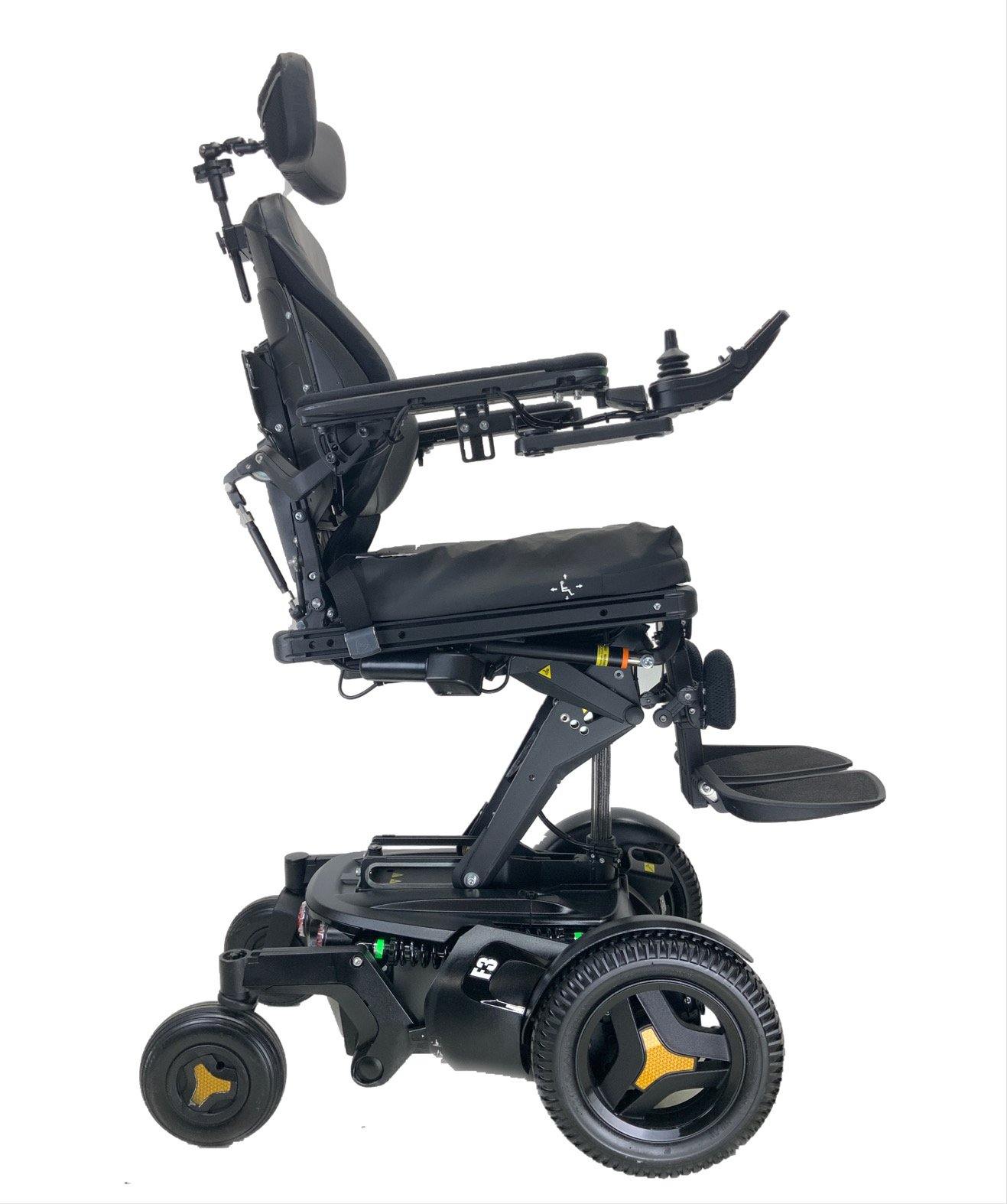 2018 Permobil F3 Corpus Rehab Power Chair | Tilt, Recline, Power Legs, Seat Elevate | 17" x 20" Seat-Mobility Equipment for Less