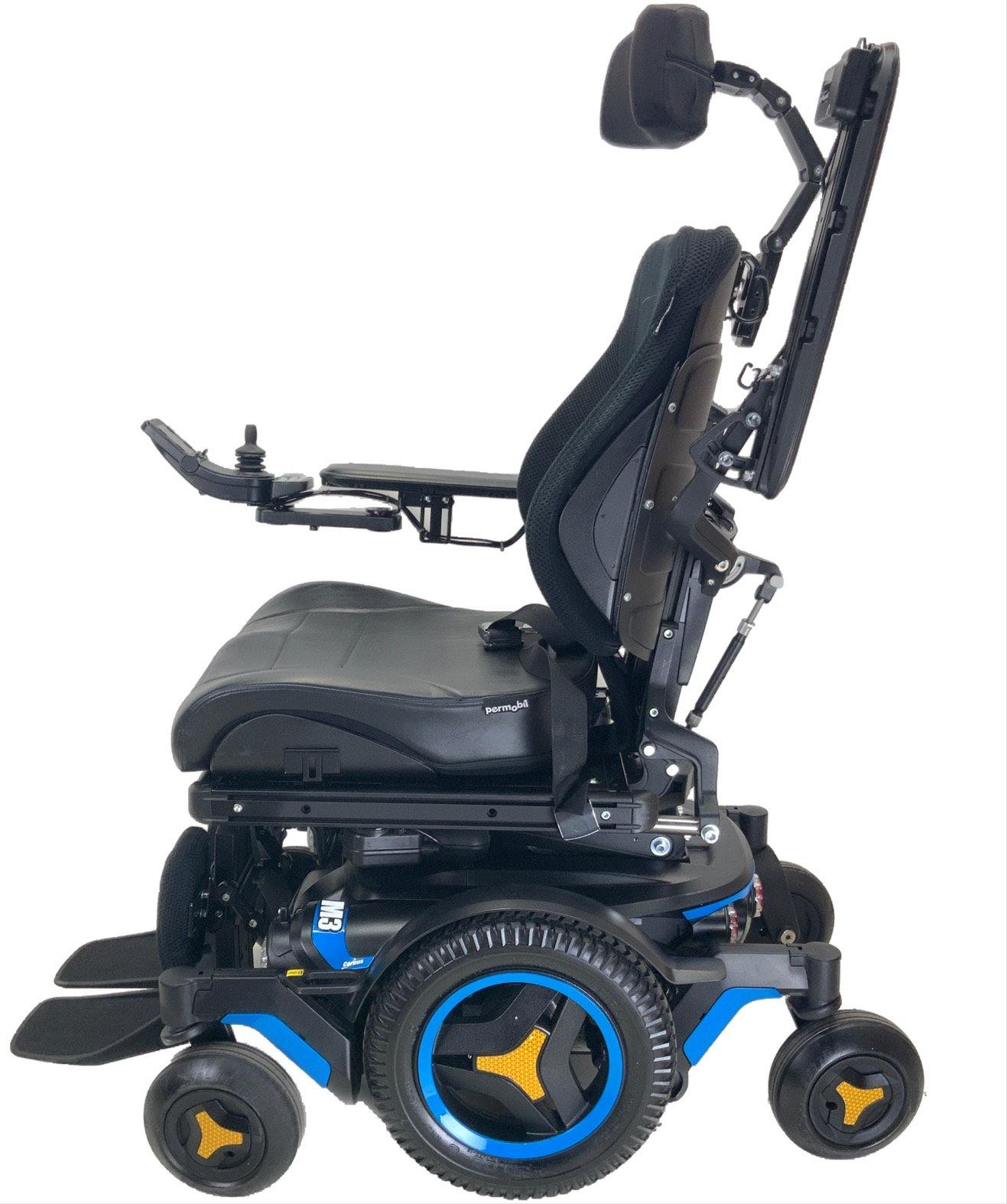 2018 Permobil M3 Corpus Rehab Power Chair | Tilt, Recline, Power Legs | 17" x 20" Seat-Mobility Equipment for Less